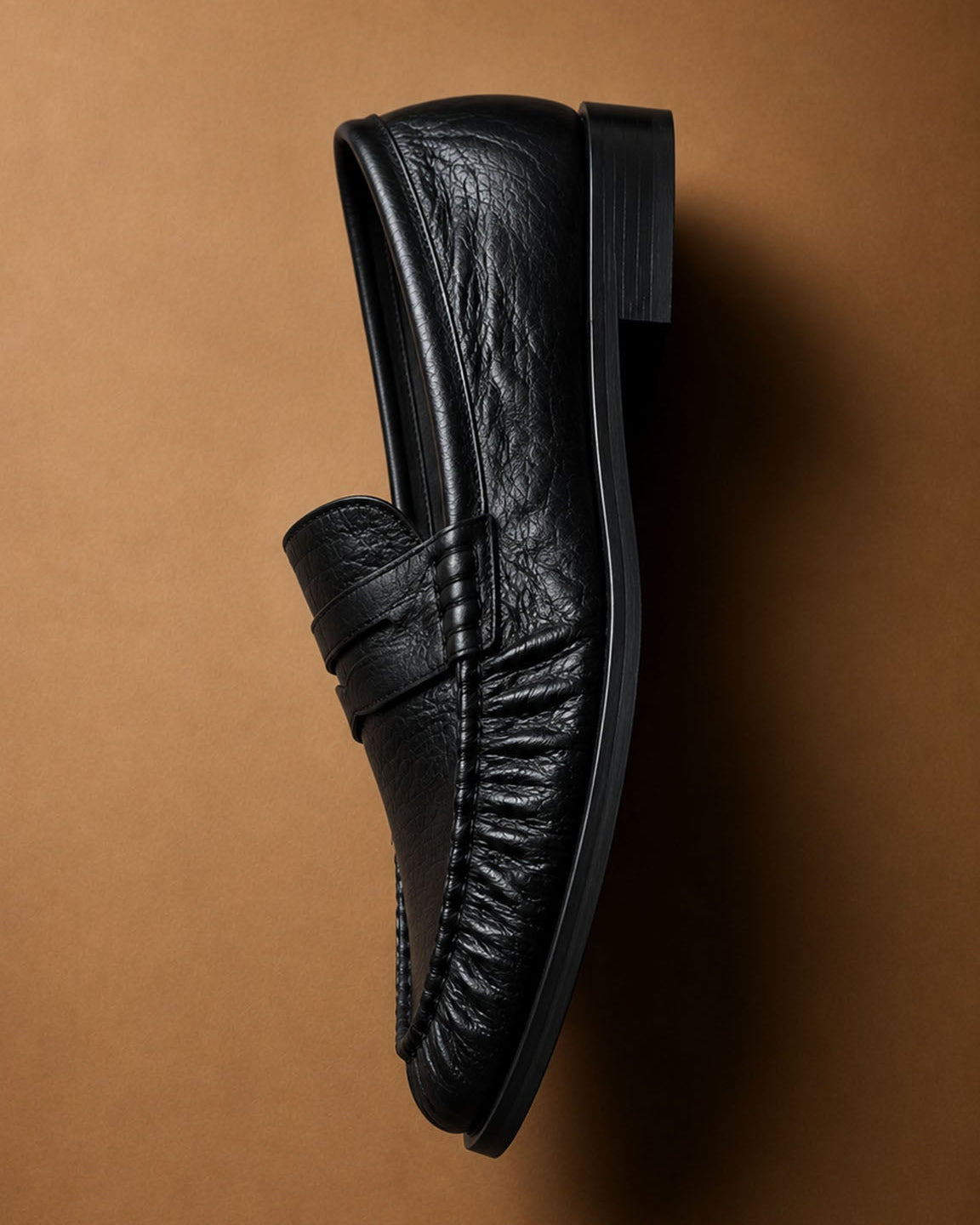 The Yato Ruched Penny Loafer
