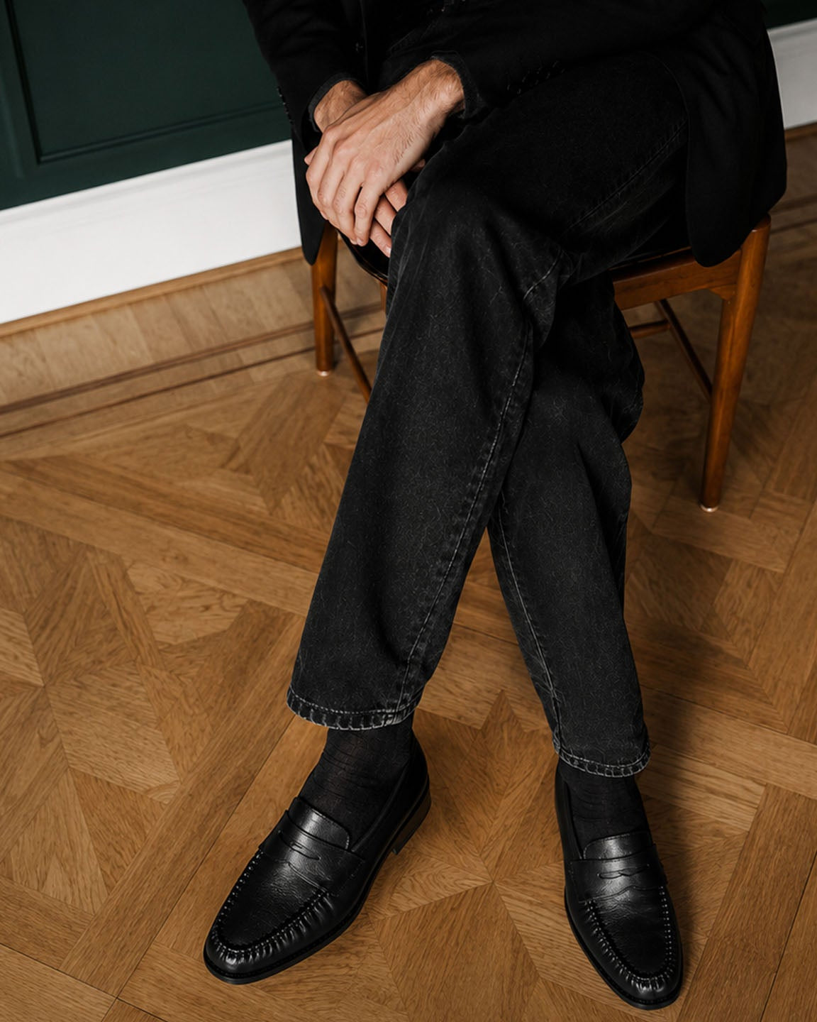 The Yato Ruched Penny Loafer